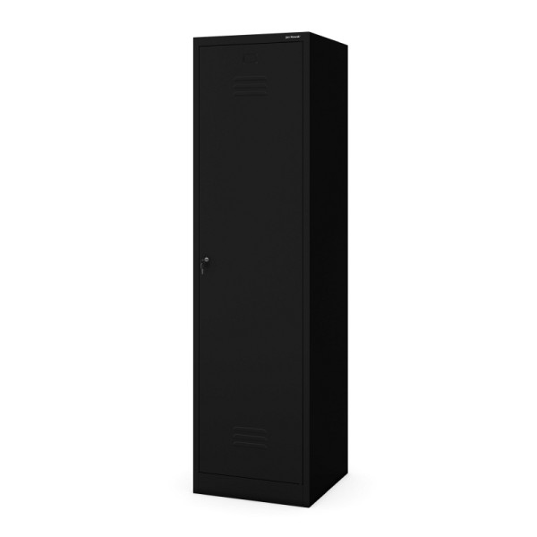 Jan Nowak Besenschrank Haushaltsschrank AGNES, 500 x 1850 x 500 mm, schwarz, 1854