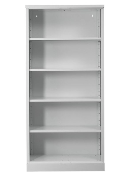 Gürkan Flügeltürenschrank Ohne Türen, 42 x 92 x 195 cm, Verkehrsweiß, Fachboden Stück 4, FLC/O.19/N, 111309