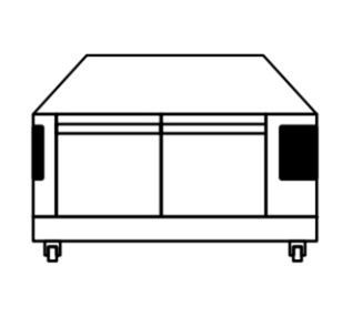 MORETTI Gärschrank für serieS S50 E, Höhe in mm: 800, 493600132