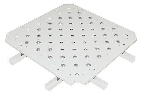 Bedrunka+Hirth Kugeltisch-Brücke ohne Führungsschienen, 3 Abzweigungen, Maße in mm (BxT): 750 x 750, 07.60.70