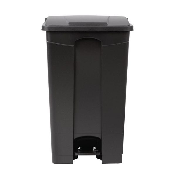 Jantex Küchenpedaleimer schwarz 87L, Polypropylen, CW724
