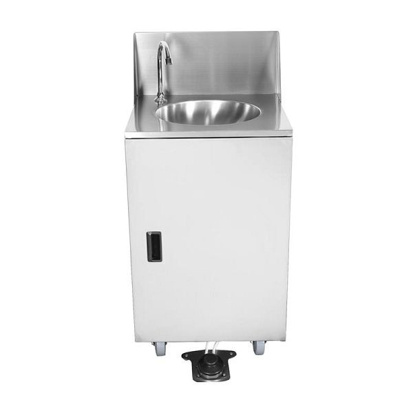 ALLPAX mobiles Handwaschbecken Aus rostfreiem Edelstahl, 10024212