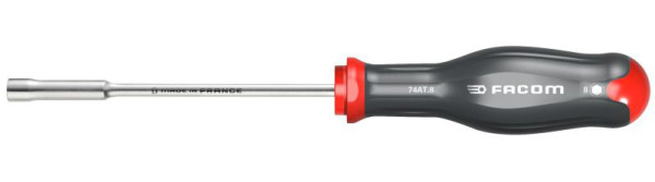 Facom Steckschlüssel mit Heft, 6-Kant, SW 8mm, 230mm, 74AT.8
