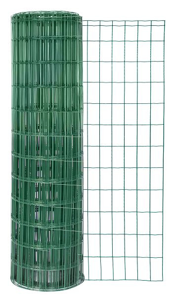 Alberts Schweißgitter Fix-Clip Pro®, Stahl, verzinkt grün, 10 m x 810 mm, Maschen 50 x 100 mm, 604981