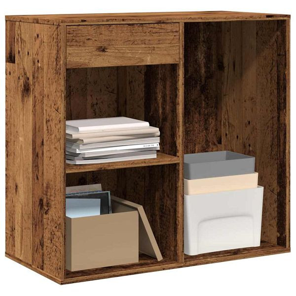 vidaXL Kosmetikschrank Altholz-Optik 80x40x75 cm Holzwerkstoff, 857029