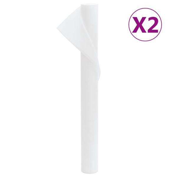 vidaXL Wintervlies 2 Rollen 70 g/m² 10x1,6 m, 3203509