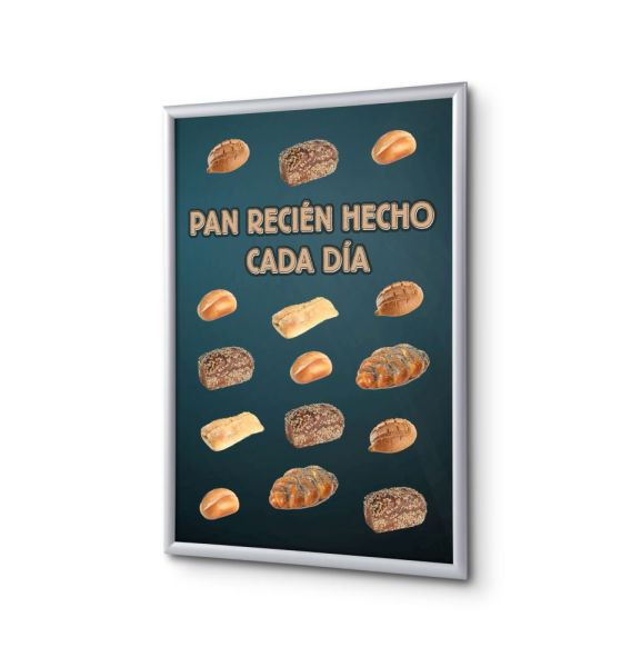 Showdown Displays Klapprahmen A1 Komplettset Brot Spanisch, KRA1G25LPPI412