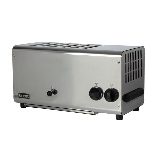 Lincat Toaster 6 Fächer LT6X, 3 kW, rostfreier Stahl, E576