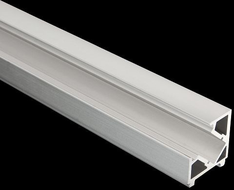 rutec Aluminiumprofil Höhe: 31 mm, außen Eck 2 Meter -befahrbar-, 68035