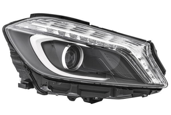 HELLA LED/Bi-Xenon-Hauptscheinwerfer, für u.a. Mercedes-Benz A-Class (W176), ECE, für Rechtsverkehr, rechts, 1EX 010 818-361
