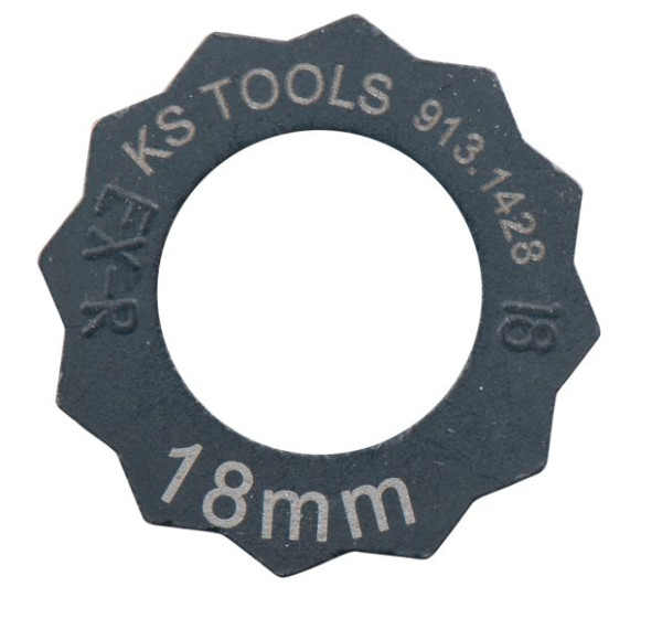 KS Tools Muttern-Ausdreher, 18 mm, 913.1428, 4042146824726