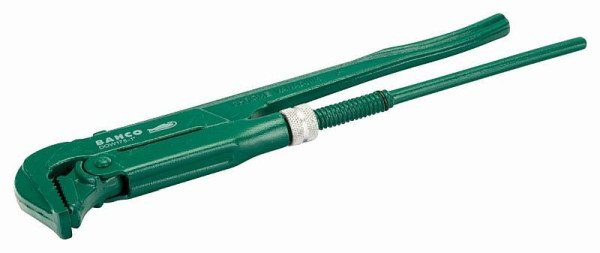 Bahco Rohrzange, schwedisches Modell, 90° abgewinkelte Backen, 310 mm, DOW 175-1