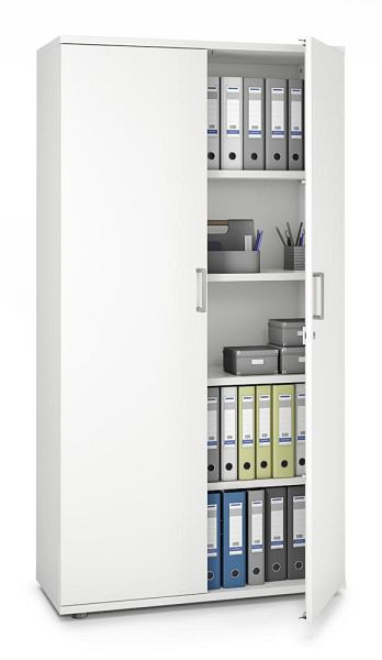 Deskin Flügeltürenschrank MULTI MODUL-PRO, Dekor weiß, B 1000 x H 1890 x T 420 mm, 351782