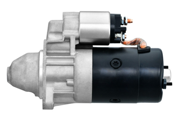 HELLA Starter/Anlasser, 12V, 2.2kW, Zähnez.: 9, Drehrichtung: Drehrichtung im Uhrzeigersinn, 8EA 015 642-411