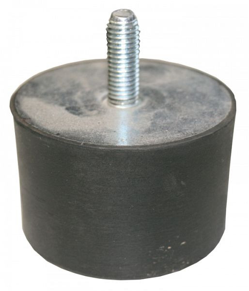 SBN Gummischwingelement M10x27 Durchmesser 50 mm, Höhe 30 mm, 1xAG, 04071