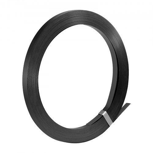 VEVOR Umreifungsstahlband, 19 mm x 0,55 mm x 91 m, 775,6 kg Bruchfestigkeit, Hochleistungsbandrolle für Paletten, BZKZDGD34INCA7655001V0