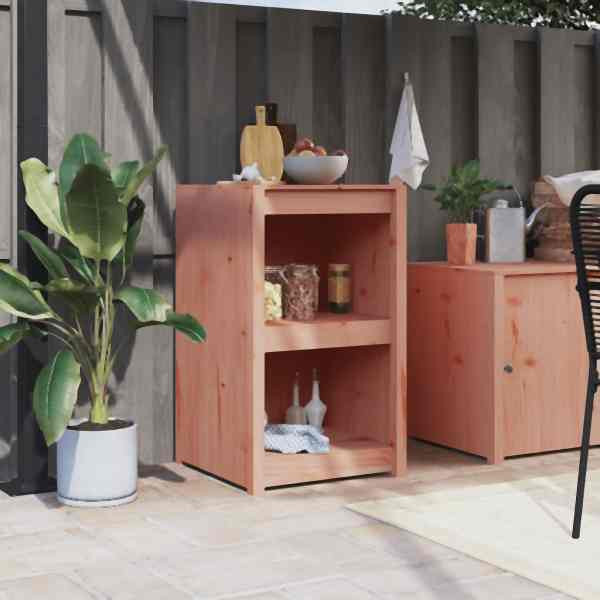 vidaXL Outdoor-Küchenschrank 55x55x92 cm Massivholz Douglasie, 832352