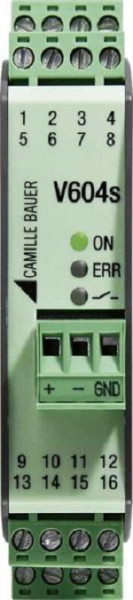 Camille Bauer Programmierbarer multifunktionaler Messumformer für Gleichströme, Gleichspannungen oder Potentiometer, SINEAX V604s, 193321