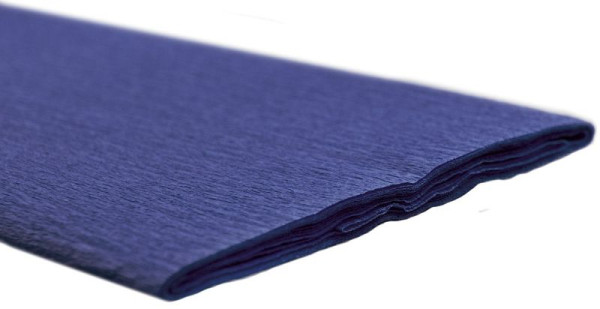 Werola Feinkrepppapier - 50 x 250 cm, saphirblau, VE: 2,5 m, 12061126