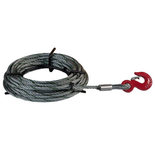 DELTA 20 Meter Stahldrahtseil 8,3mm⌀ für DELTAFOR® Drahtseilzug, 0,8t, SG.0.0250000820