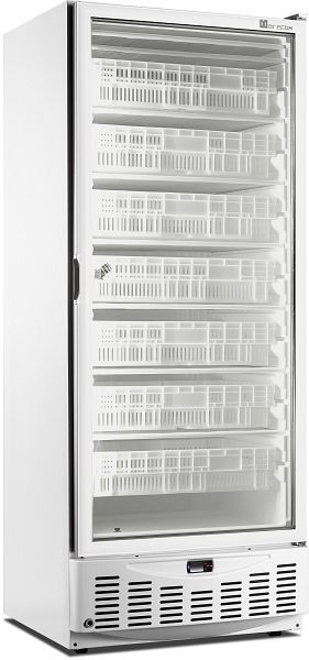 Saro Tiefkühlschrank mit Glastür Modell MM5 NPV, weiß, 486-4025