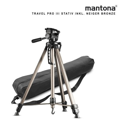 Mantona Basic Travel Pro III bronze, 1020082, 4250234500821