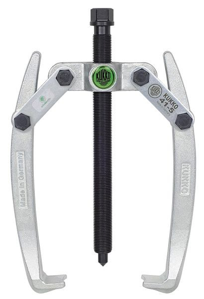 KUKKO 2-armiger Universal Abzieher mit schwenkbaren Abzughaken, Spannweite außen: 180 mm, 41-5