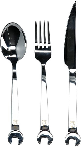 KS Tools Besteck Set 3-teilig, VE: 6 Sets, 11600, 4042146861233