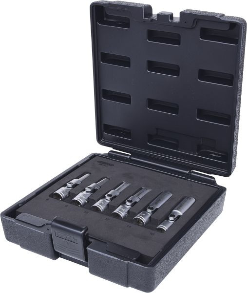 KS Tools 3/8" Glühkerzen-Gelenknuss-Satz, kurz, 6-teilig, 500.7300