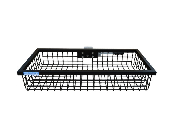 Heck-Pack Heckträger Optimal, Schwarz Matt pulverbeschichtet mit Schnellverschluss in der Größe 800 x 500 x 125 mm, 900382