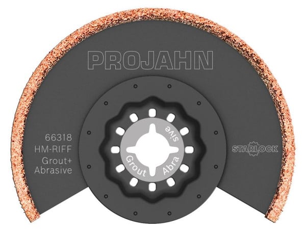 Projahn Fliesen- & Mörtelentferner, Carbide Technology, Starlock, 85mm, 66318