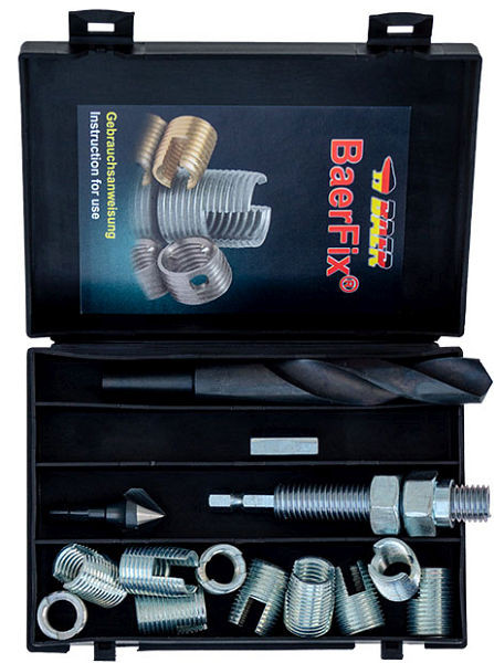 BaerFix Gewindereparatur-Satz M 8 x 1,25 - PRO, F008P