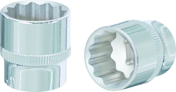 KS Tools 3/8" CHROMEplus 12-kant-Stecknuss, 8mm, 918.3708