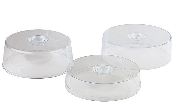 APS Frischhalte-Haube, Ø 30 cm, Höhe: 11 cm, Polystyrol, passend zu Tortenplatten, 06501