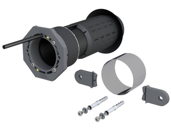 Hauff Universal-Hauseinführung grabenlos für Gebäude mit Keller, Anzahl Kabel/Medium: 1, geeignet für Medienrohr Øa: 75/63 mm, 3030584419