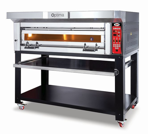 GMG Pizzaofen Optima - 128, 1 Backkammer, mit Untergestell, PB 1T 128