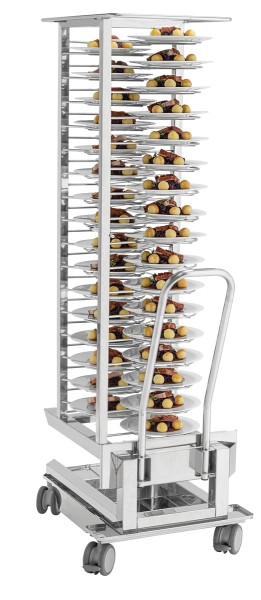 Bartscher Tellerhordenwagen Gigasteam 50T mit Transportgriff, 117822