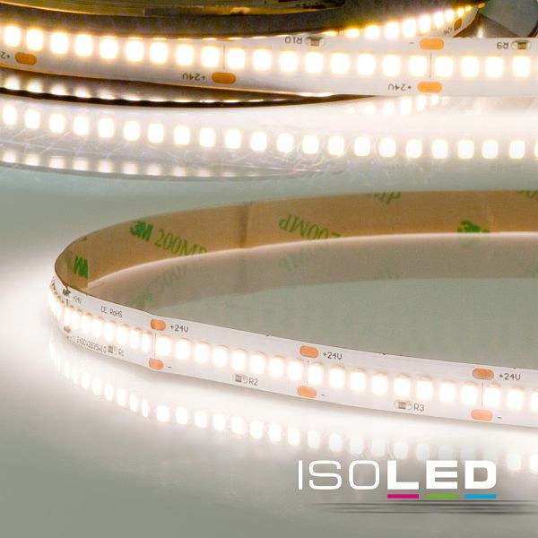 ISOLED LED HEQ930 Flexband High Bright, 24V DC, 32W, IP20, 3000K, 150 lm/W, 5m Rolle, 240 LED/m, 114246