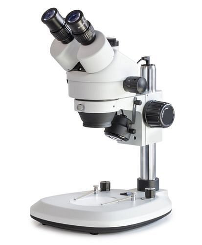 Kern Optics Stereo-Zoom Mikroskop OZL 464, Tubus Trinocular, Sehfeld Ø 28.6 mm - 4.4 mm, Säulenstä., 283699
