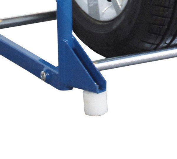 VARIOfit Kunststofffüße für Reifenregal (4 Stück), zum Verschrauben, weiß, zsw-646.007