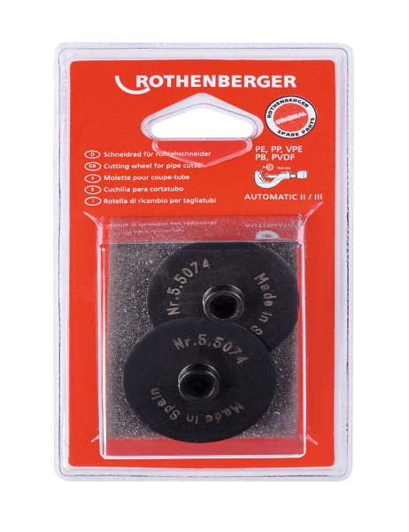 Rothenberger SM Schneidrad für COLLINS CLASSIC 22A, 57010