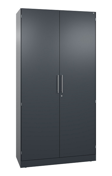 C+P Flügeltürenschrank Asisto, H1980xB1000xT435mm, 7016/7016, 141002-000 S10372