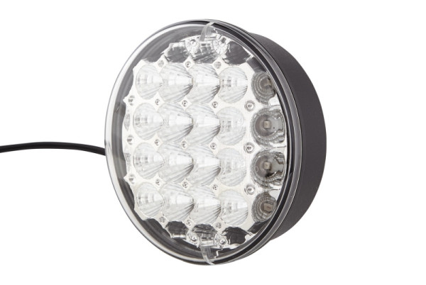 HELLA Blinkleuchte - LED - 12V - Anbau/geschraubt - Kabel: 500mm - Stecker: offene Kabelenden, 2BA 344 200-241