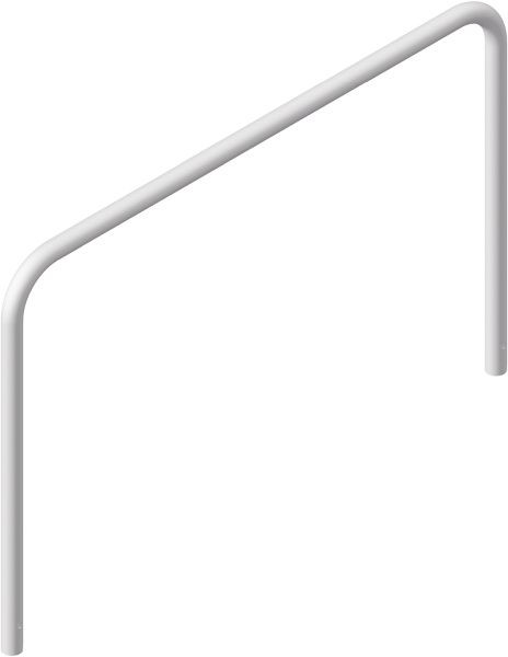 Schake Rohrbügel aus Stahlrohr Ø 48 x 2,5 mm ohne Querholm zum Einbetonieren, Gesamtbreite 1500 mm, Gesamthöhe 1000 mm, 448_07