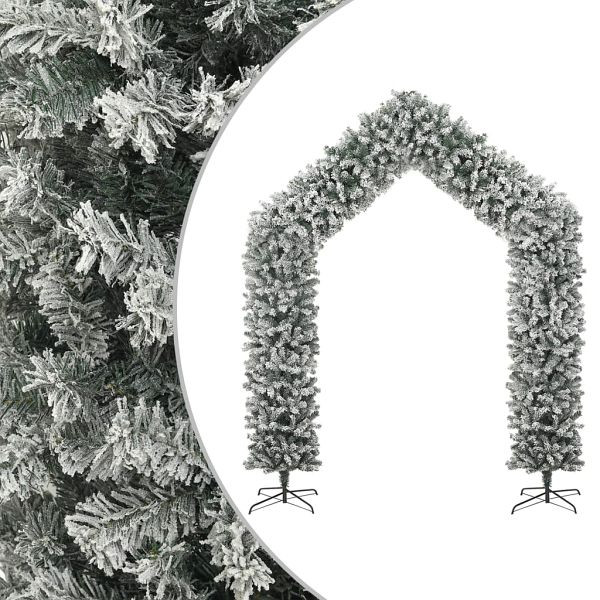 vidaXL Weihnachtsgirlande Beschneit 270 cm, 345094, 8720287088578