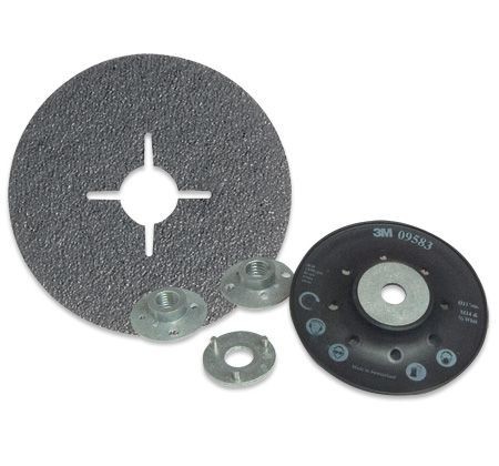 3M Fiberscheibe 501C, 115 mm x 22 mm, P80, VE: 100 Scheiben, 7000044912