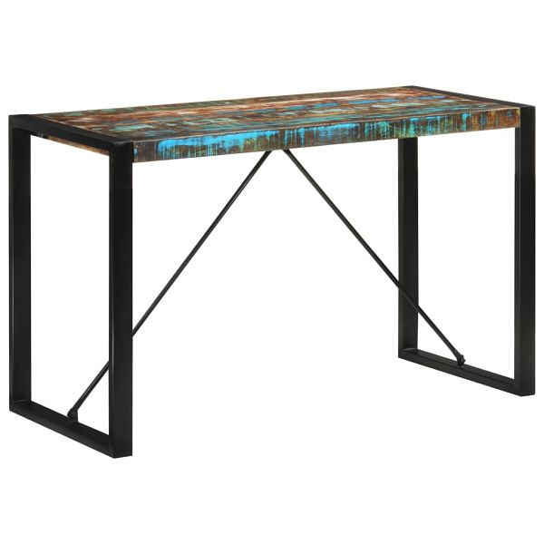 vidaXL Esstisch 120x55x76 cm Altholz Massiv, 351692, 8720845749569