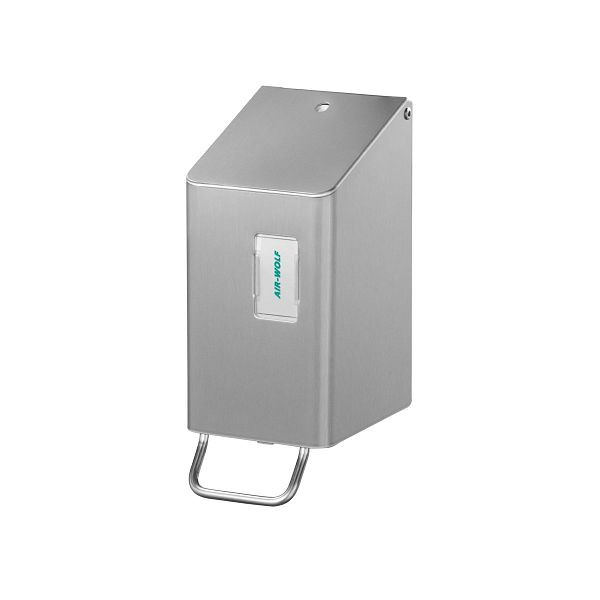 Air Wolf Schaumseifenspender, Wandmontage, Edelstahl transparent pulverbeschichtet, 250 ml, Serie Omega, 29-080