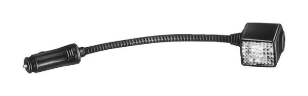 HELLA Leseleuchte, Xenon, 24V, 6.0W, Anbau, Lichtscheibenfarbe: rot, innen, 2AB 004 532-297