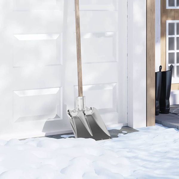 vidaXL Schaufelkopf 4 pcs Silber 41,5 x 32,5 cm Aluminium, 42019399